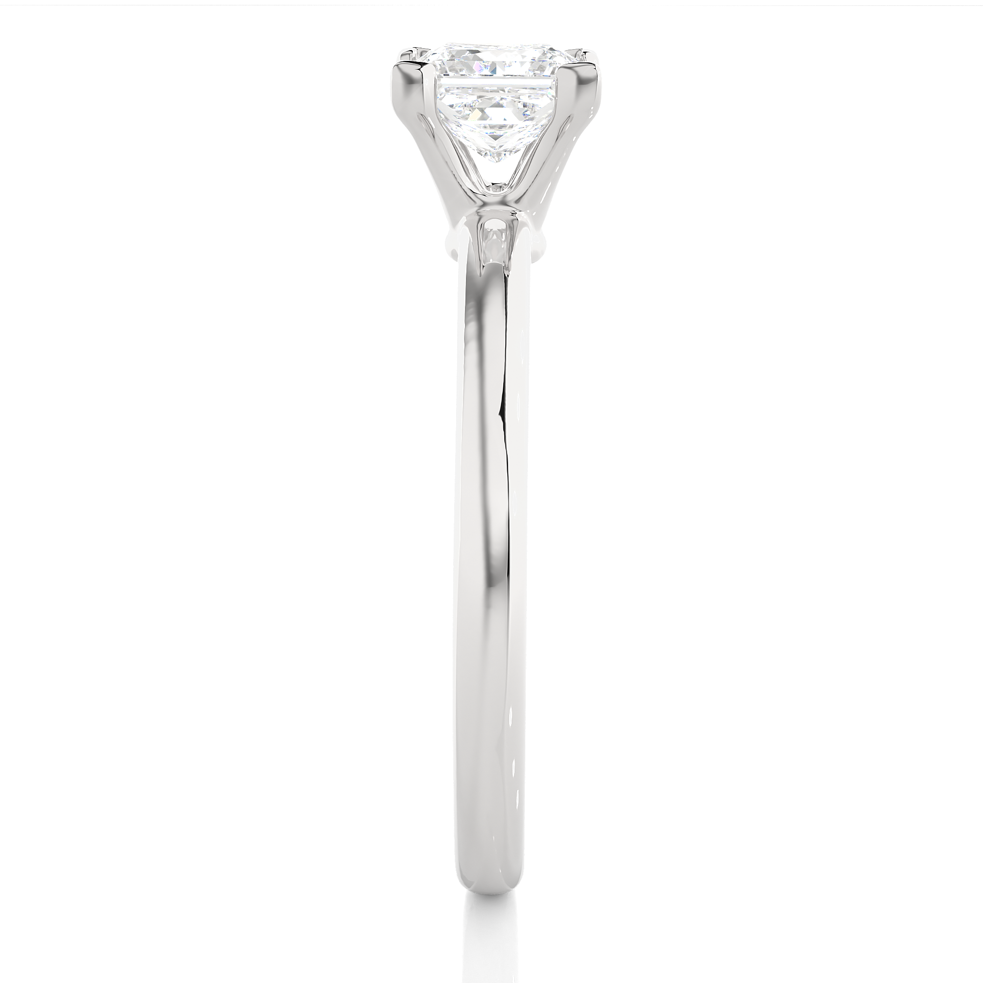 0.78 Carat H Color VS1 Clarity Diamond Studded Natural Diamond Ring.